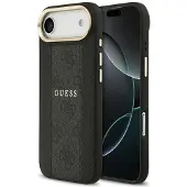 GUESS 4G Stripe MagSafe-etui for iPhone Air - svart