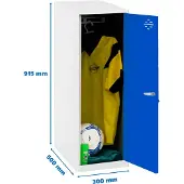 Simonlocker Montadas Dism.single Mini Skap 915x300x500 Mm