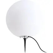 LINDBY kuleformet lampe Valyra, Ø 40 cm, IP54, jordspyd