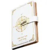 INF Passordnotatbok - Låsbar journal for personvern White