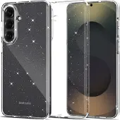 Tech-Protect Samsung Galaxy S26+ FlexAir Glitter TPU-deksel - Gjennomsiktig