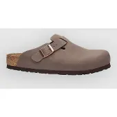 Birkenstock Boston Syn 2.0 Birko-Flor Nubuk Sandaler brun
