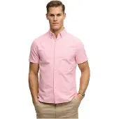 Superdry Preppy Oxford Kortarmet Skjorte