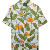 Superdry Hawaiian Print Kortarmet Skjorte