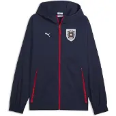 Puma Austria PUMATECH Woven Jacket Men, Clothing, Navy/Red, M
