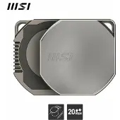 MSI DATAMAG 40GBPS 1TB, 1 TB, USB Type-C, USB 3.2 Gen 2x2, 4000 MB/s, 40 Gbit/s, Silver