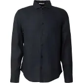 Superdry Riviera Linen Skjorte Med Lange Ermer