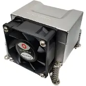 Inter-Tech Q-5 - Prosessorkjøler - høy kvalitet - (for: LGA1700) - kobberbase og varmerør med kjøleribber i aluminium - 60 mm