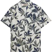 Superdry Cabana Poolside Kortarmet Skjorte