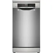 Bosch Serie 6 SPS6EMI21E, Frittstående, Slimline (45 cm), Børstet stål, Rustfritt stål, Berøringskontroll, 1,75 m