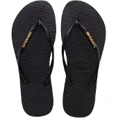 Havaianas Slim Logo Metallic Flip-flops