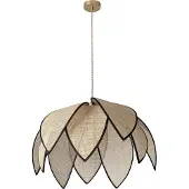 Osram hengelampe Decor Rattan Lotus, Ø 67 cm, beige, E27
