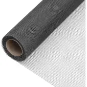vidaXL Nettingskjerm glassfiber 80x500 cm svart