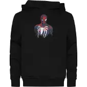 Mister tee Spiderman Logo Hettegenser