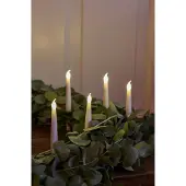 Sirius Home Sirius Carolin juletrelys 4 stk., Hvit