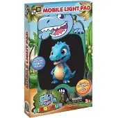 Original Glow Pad Mini Dino tegneplate med lys