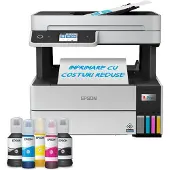 Epson EcoTank L6460 - Multifunksjonsskriver - farge - ink-jet - påfyllbar - A4 (210 x 297 mm) (original) - A4/Legal (medie) - opp til 17 spm (trykking) - 250 ark - Wi-Fi, USB, LAN