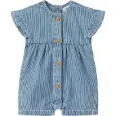 Name it Sommerdrakt - NbfJade - Medium+ Blue Denim - - 68 - Sommerdrakt