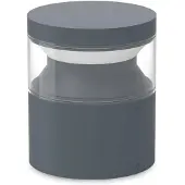 Ideal Lux LED-sokkellampe Boeing, antrasitt, høyde 15 cm