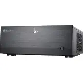 Silverstone Grandia GD07 - Tower - SSI EEB - ingen strømforsyning (ATX / PS/2) - svart - USB/lyd