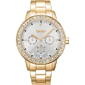 DKNY Parsons Multi Glitz 40 Mm Dameklokke