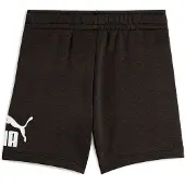 Puma ESS No. 1 Logo Shorts Kids, Clothing, Black, 4-5Y