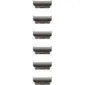 Apple - Stropp utvidelsessett for smart armbåndsur - 46mm - 140 - 200 mm - skifergrå