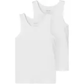 Name it Undertrøye - Noos - NkmTank - 2-pack - Bright White - - 5 år (110) - Undertrøye