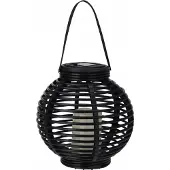 Progarden lanterne svart kule Ø 21 cm