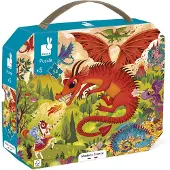 Janod Kingdom Of Dragons Puslespill 54 Stykker