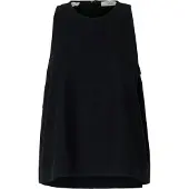 Selected Luisa Linen Blend Ermeløs T-skjorte