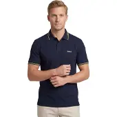 BOSS Paul 10255848 Green Kortermet Poloskjorte