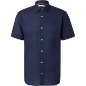 Jack & Jones Henry Slub Kortarmet Skjorte