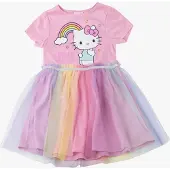 Hello Kitty Kort Ermet Kjole