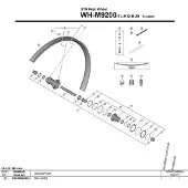 Shimano Xtr 24h Wh-m9200-tl Ewhrimz0005 Mtb-felg