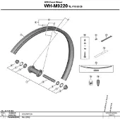 Shimano Xtr 28h Wh-m9220-tl Ewhrimz0006 Mtb-felg