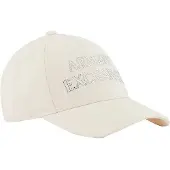 Armani Exchange for woman. XW002847AF15502U1003 Base Cap beige (OSFA), Casual, Cotton