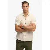 Superdry Merchant Textured Kortarmet Skjorte