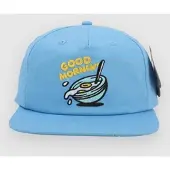 The Dudes Good Morning Unstructured 5 Panel Caps blå