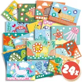 SES Creative Aktivitetssett - Lear Shaper m. Tape - Dyr - - OneSize - Kreativt leker