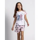 Disney Stitch Kort Ermet Pysjamas
