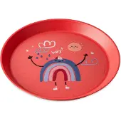 Koziol 8333745, Babytallerken, Rund, Flerfarget, 20,5 cm, 20 mm, 1 stykker