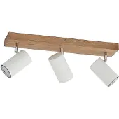LINDBY Maniva downlight, 44 cm, 3 lyskilder, hvit, GU10
