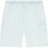 Armani Exchange for man. XM002810AF22638FB380 White distressed effect Bermuda shorts (29), Casual, Cotton