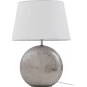 LINDBY Florentino bordlampe, 49 cm, keramikk, tekstil