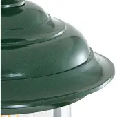LINDBY utendørs vegglampe Clint, grønn, nedadrettet lys, IP44
