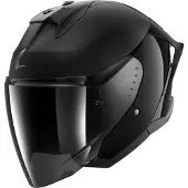 Shark Skwal Jet Cup Dark Shadow Dual Ece åpen Hjelm