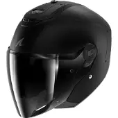 Shark Rs Jet Carbon Dark Shadow åpen Hjelm