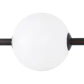 LUCANDE LED-hengelampe Tanira, svart/hvit, 140 cm, trinnvis dimbar