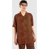 Volcom Utopias Print Skjorte brun